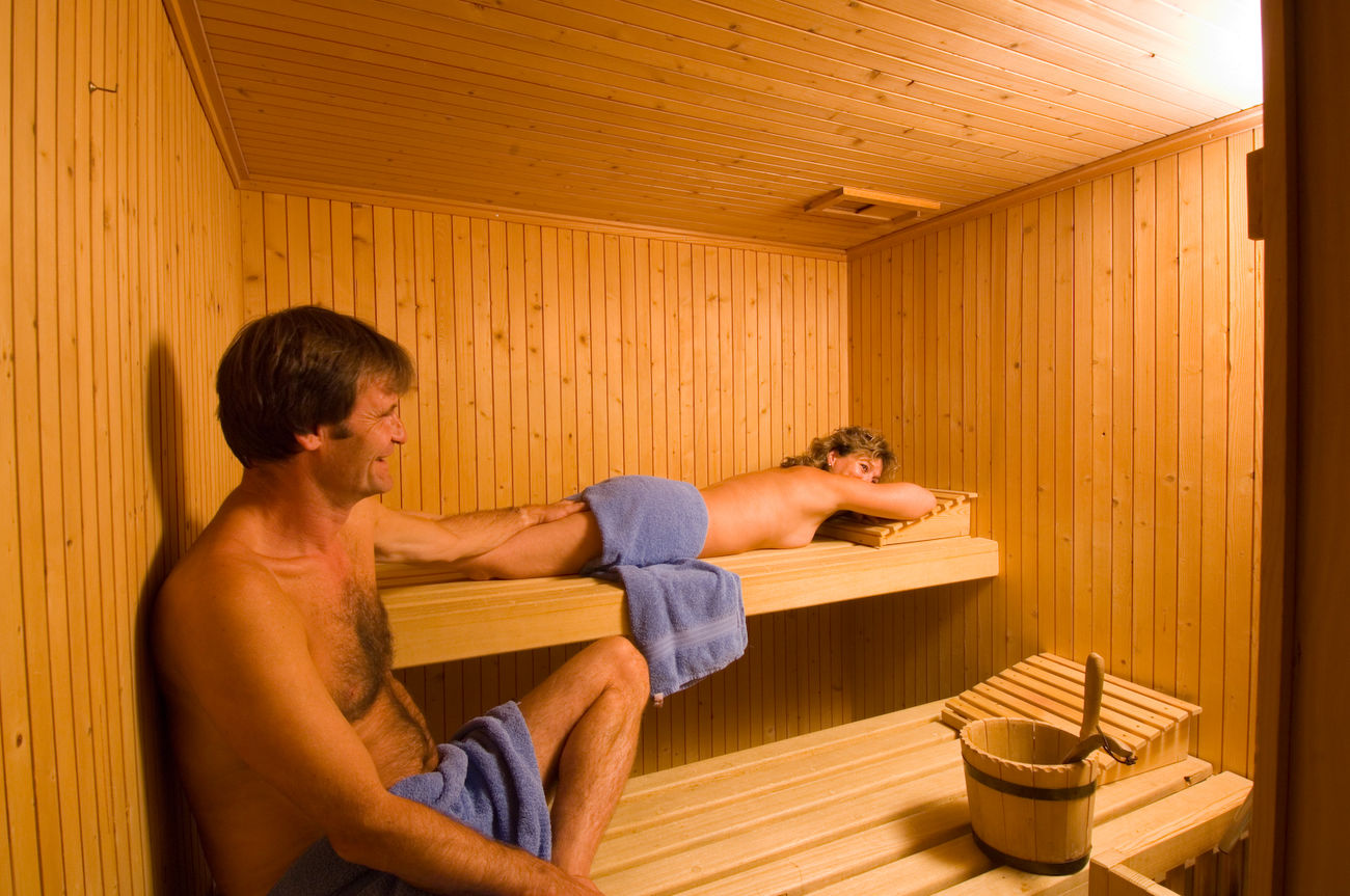 Sauna im Hotel Alpenlodge Etoile Saas-Fee